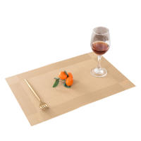 Juego De 4/6 Tapetes Para Mesa Antideslizantes Coasters De PVC Lavables Accesorios De Decoración Modernos Para El Hogar - details 25