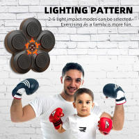Máquina de entrenamiento de boxeo inteligente para niños y adultos, entrenador de Fitness, objetivo electrónico de pared, colgante de pared, Sanda, bolsa de arena - details 3