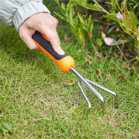 Herramientas de jardinería de Maple inoxidable: Shovel, Rake, horquilla, desarraigador, Tijeras y Sierra, juego de 7 piezas - details 1