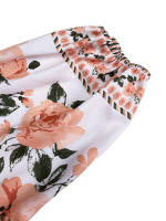 Vestido Elegante Para Mujer Con Manga Larga Y Cuello En V Estampado Con Cierre De Lazo Vestido Corto De Verano A-Line Regular Fit Polyester - details 20