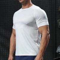 Camiseta Deportiva De Secado Rápido Para Hombres Manga Corta Entrenamiento En Gimnasio Camiseta De Fitness Transpirable Para Correr Sportswear - details 6