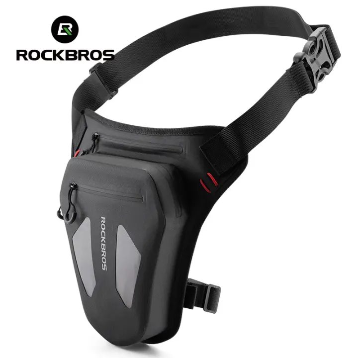 Bolsa De Motocicleta ROCKBROS Reflectiva Bandolera Ajustable Para Ciclismo Al Aire Libre Equipamiento De Motocicleta - 1