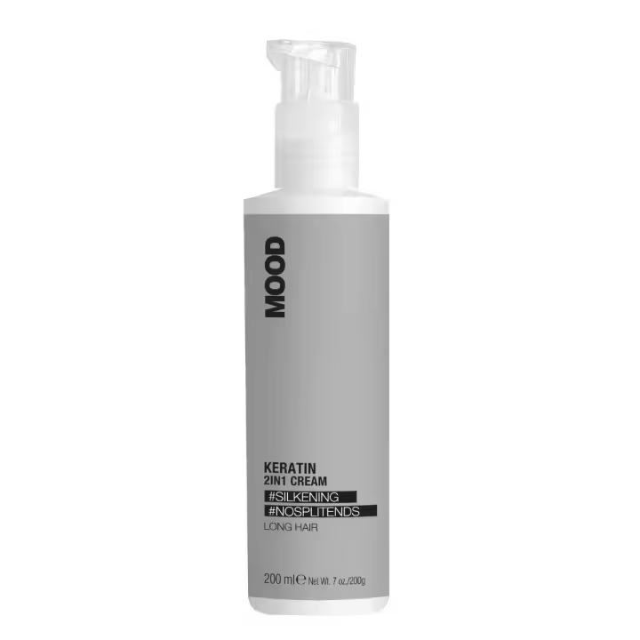 Crema 2 en 1 Mood Keratin 200ml - Hidrata y Suaviza el Cabello - 1