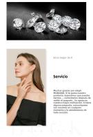 Pulsera De Plata Esterlina 925 Con Moissanita VVS1 0.25CT Pulsera De Cadena Lab Diamond Elegante Para Mujer Joyería Fina - details 19