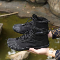 Botas De Invierno Para Hombres Y Mujeres Zapatos Casuales De Nieve Botas De Pies Calientes Para Exteriores Trabajo Zapatillas De Neopreno Cremallera Ajuste Tamaño 36-47 - details 10
