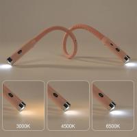 Luz De Lectura Para El Cuello LED Recargable Por USB Con 3 Niveles De Brillo Luz De Libro Flexible Portátil Duradera Para Lectura Nocturna - details 2
