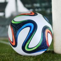 Balón De Fútbol PU Para Hombres Y Mujeres Tamaño 5 Competición 2014 Deportes Al Aire Libre Entrenamiento Resistente Al Desgaste Y Antideslizante Impermeable Para Estudiantes Y Jóvenes - details 6
