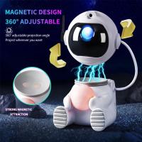 Proyector De Estrellas Nuevas Luz De Noche Galaxia Astronauta Espacial Proyector Nebulosa Estelar Lámpara LED Para Decoración De Habitación Regalo Infantil - details 1