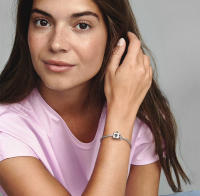 PANDORA Corazón con candado Accesorios de joyería con cuentas Regalo de cumpleaños para novia Corazón con candado Joyería con cuentas Talla única - details 0