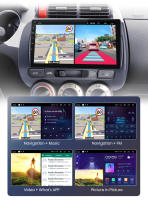 Junsun Android 13 inalámbrico CarPlay Android Auto Radio para Honda Fit Jazz City 2002 2003 2004 2005 2006 2007 coche Multimedia navegación GPS autorradio - details 19