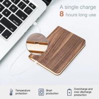 Lámpara De Mesa LED 3D Recargable Por USB Luz Nocturna De 3 Colores Plegable Creativa Con Imán Para Libros Iluminación Portátil - details 10