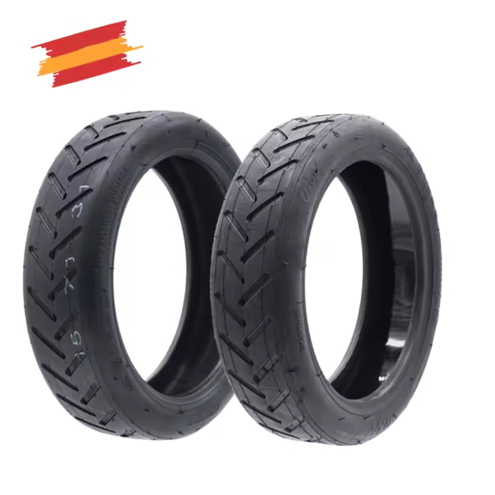 ✅Ruedas Cecotec Bongo Serie A 8’5x2 Tubeless Pulgadas Patinete Eléctrico  / Dualtron Mini con Gel Antipinchazos Opcional - Neumáticos, Camara, Cubierta, Llanta - 1