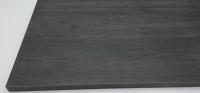 OFICIT Mostrador recepción Basic Low de 120 cm de ancho con sobremostrador en color Gris Azabache. - details 2