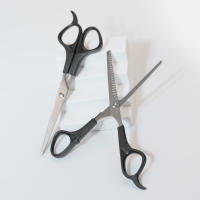 Kit De Tijeras Para Cortar Cabello Profesional Para Peluquero Salon Barbería Especial Para Pelucas Y Cabello Real - details 2