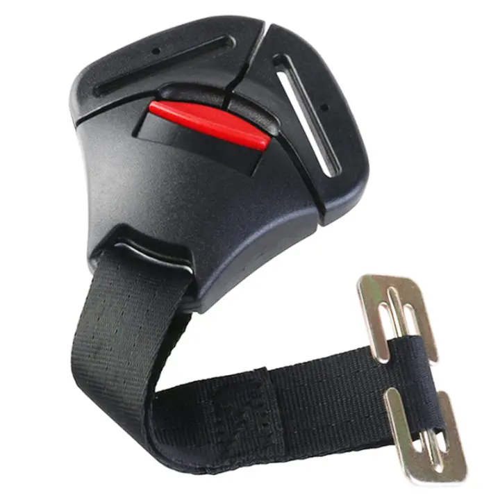 Cinturón De Seguridad Infantil Clip Fijo Para Coche Asiento Seguro Correa De Abrazo Con Cierre Pezuña Para Niños Protección Abs Material ABS - 1