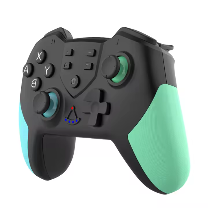 Controlador de juego inalámbrico Bluetooth para NS/Switch Life, vibración con función de programación Macro Wake-Up, compatible con PC - 1