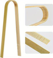 Tijeras De Madera Desechables Para Barbacoa 20 Piezas Tijeras De Bambú Mini Para Toasts Y Camping Picnic Al Aire Libre - details 0