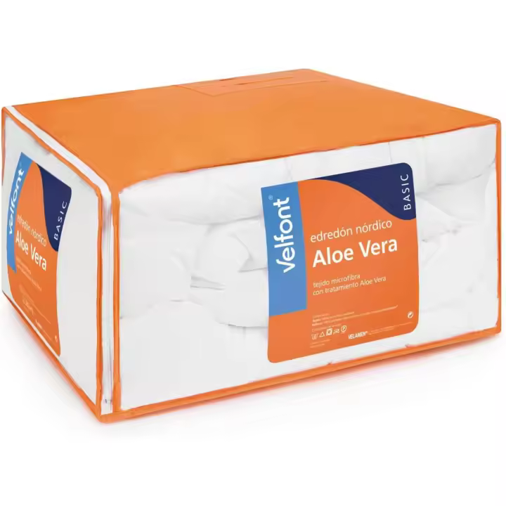 Velamen - Edredón Nórdico Velfont Aloe Vera, Suavidad y Confort para un Descanso Pleno - 1