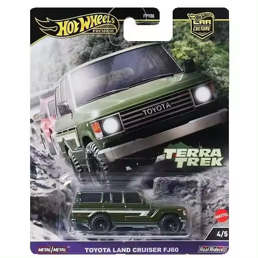 Hot Wheels Premium Toyota Land Cruiser FJ60 Terra Trek  4/5 - 1
