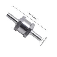 Válvula De Control De Flujo Unidireccional De Aluminio Para Combustible Aceite Agua Bombas De Vacío De Coche 6/8/10/12mm - details 0