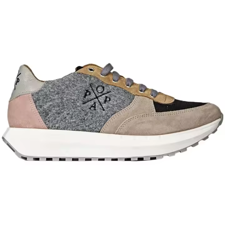 Zapatillas marca Popa modelo Ds16203031 para mujer en color gris - 1