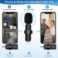 Micrófono Lavalier Inalámbrico 3-en-1 Para iOS Android Camera Grabación De Audio Y Video Transmisión En Vivo Juego Micrófono Condensador - details 1