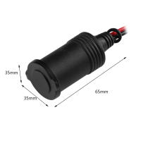 Conector De Enchufe De Coche DC 12V 24V Adaptador De Enchufe De Cigarrillo Para Camiones Y Motocicletas Con Cable Y Fusible De 10A - details 17