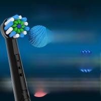 Cabezales De Repuesto CrossAction Para Broca Oral B Trizone Triumph Vitality D100 D12 D16 D36 Electrónico Para Adultos 4PCS - details 2