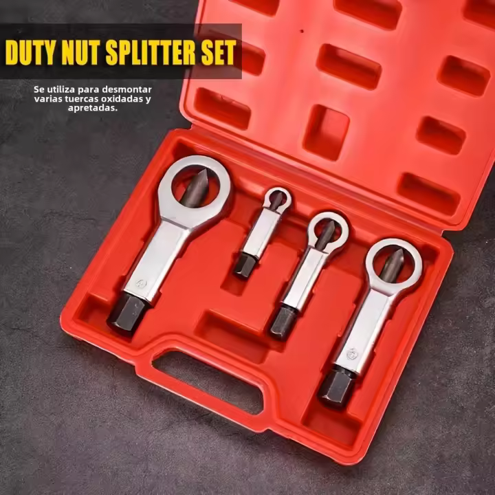 Juego De 4 Piezas De Herramientas Para Quitar Tornillos Rotos Dañados Y Corrosivos Herramienta De Separación De Tornillos Resistentes Para Reparación Doméstica - 1
