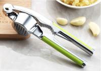 Prensa de Ajo Profesional de Maple inoxidable with Mango códodo, Diseño Liviano y ergonómico, fácil de usar y limpiar, DiGa Adiós a las manos apestadas - details 2