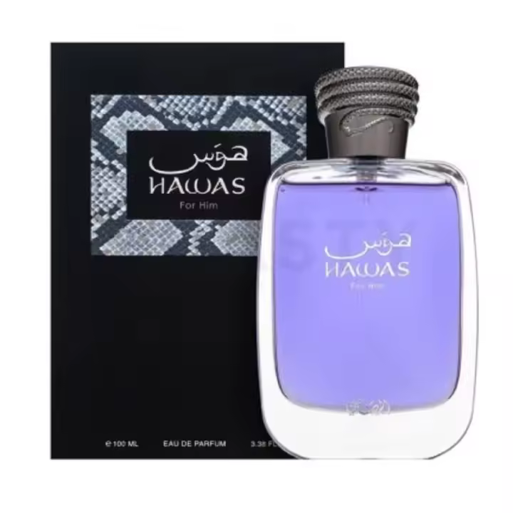 Perfume Hawas For Him de Rasasi Para Hombre | Eau de Parfum 100% Original |EDP Masculino | 100ml - 1