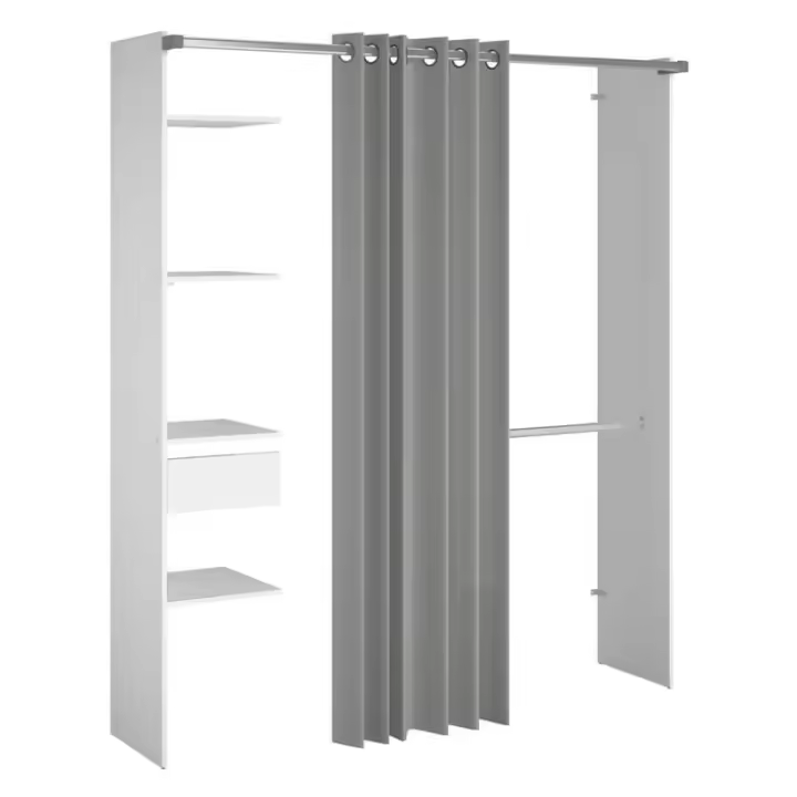 Miroytengo Módulo vestidor Custom módulo G en color blanco mate - 1