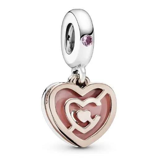 Pandora Mujer Plata Abalorio 787801NBP, Viene con el embalaje de Caja De Regno original. - 1