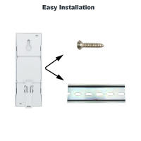 Medidor De Energía Inteligente Tuya ZigBee Fase Sola 80A En Rail Din Monitor De Potencia Voltaje Y Amperaje 110V 220V 50/60Hz Para Control Remoto Por App - details 11