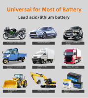 Cargador De Batería Para Coche Universal 400W/600W 12V 24V SUV Camión Automóvil Cargador De Batería De Plomo-ácido 50A/30A - details 2