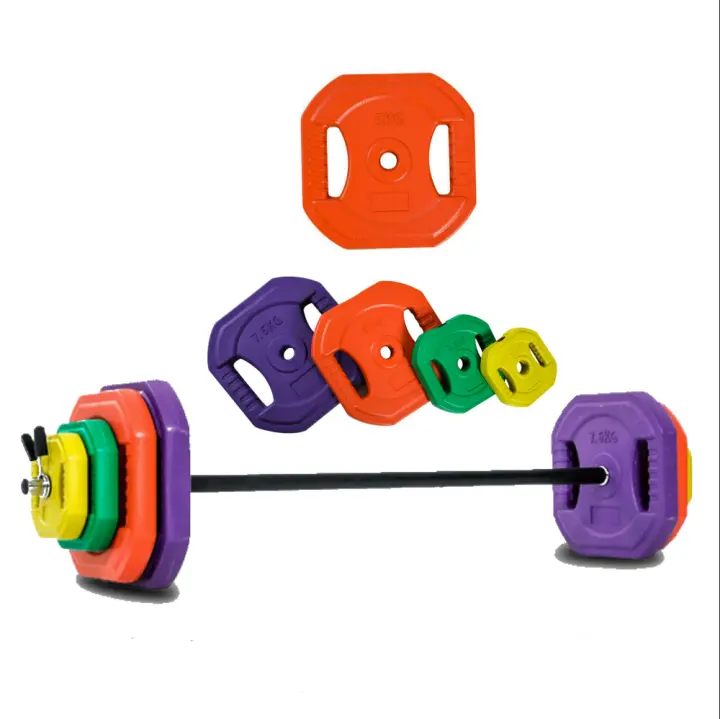 ALLINLIFE CONJUNTO DE PESOS E BARRAS, TOTAL 20 KG, AJUSTÁVEL, IDEAL PARA TREINAR EM CASA, VÁRIOS PESOS DISPONÍVEIS EM NOSSA LOJA, FRETE GRÁTIS - 1