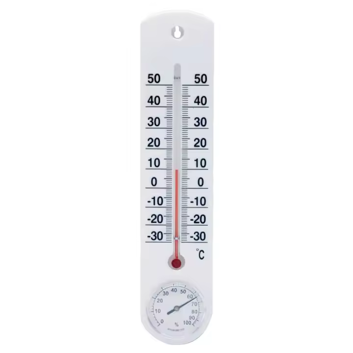 Termometro Pared / Jardin Con Higrómetro Plástico 25 cm. - 1