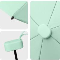 Paraguas Mini Conveniente Portátil Protección Solar Y De Lluvia 99% Tamaño Único Material De Tela De Nylon 190T Plegable Cinco Vezes - details 17