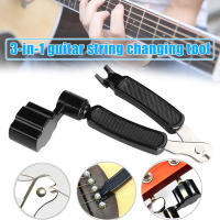 Herramienta De Ajuste De Guitarra 3 En 1 Corte De Cuerdas Girador De Cuerdas Retirador De Clavijas Y Abrazadera Para Guitarra Banjo Y Mandolina - details 0