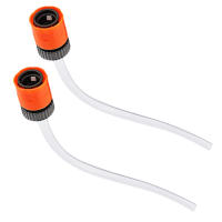 Adaptador De Conexión Rápida Para Lanzador De Agua De Alta Presión 2pcs Compatible Con Botellas De Coca Y Baterías De Litio - details 2