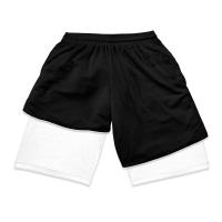 Shorts De Correr Para Hombre Berserk Impresión 2 En 1 Con Bolsillos Quick Dry Estirable Para Gimnasio Y Actividades De Verano - details 11