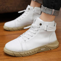 Botas De Piel Para Hombre De Moda Al Aire Libre Botines De Trabajo Ligeros Y Calientes Diseñador Hecho a Mano Clásico Con Cordones Talla Verdadera - details 14
