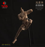 Figura De Acción Articulada 1/12 JO-010 Soldado Masculino Suntan Piel Normal Articulado Con Juntas Flexibles Semiepocapuladas Para Coleccionistas Y Juguetes - details 3