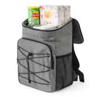 Mochila térmica de papel de aluminio con aislamiento para acampar, bolsa enfriadora de 18L para acampar, Ar livre - details 10