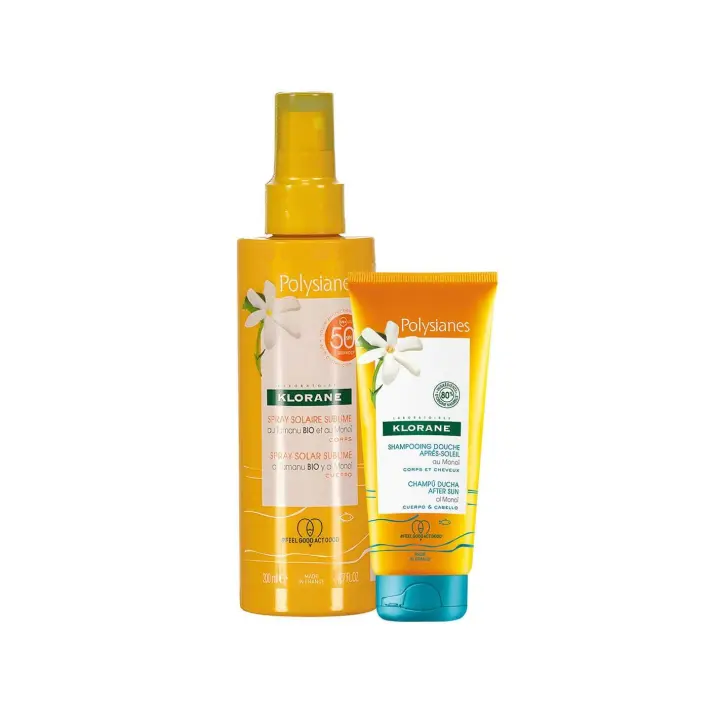 Spray Solar Sublime SPF 50, 200 ml. - Klorane Spray solar sublime SPF - 1