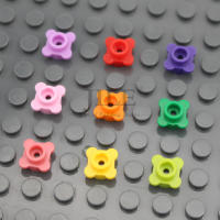 500pcs Bloques De Construcción DIY MOC Con Borde De Flor Y 4 Knobs Petalos Bloques De Plástico ABS Compatible Con Lego Juguetes Educativos Creativos Para Adultos Y Niños - details 1