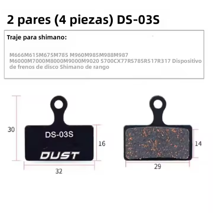 2 Pares De Frenos De Disco Hydraulico Para Bicicleta MTB Cerámicos Para B01s SRAM AVID HAYES Magura ZOOM Piezas De Ciclismo - 1