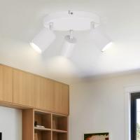 Spotlight Ajustable GU10 Base Luz De Techo Rotatable Moderno Metal Luz De Pared Sin Bombillas Iluminación Doméstica 220V - details 5
