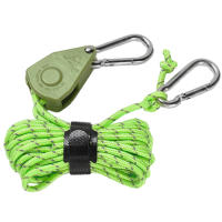 6Pcs Cuerda De Atado Para Acampar 4mm Afinador De Cuerda De Viento Hebilla De Pulley Ratchet Gancho De Cuerda De Tenda Accesorios De Tenda - details 17