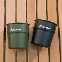 Taza De Acero Inoxidable 300ml Portátil Para Camping Viajes Y Senderismo Pila De Tazas De Café Leche Vino Y Cerveza - details 1